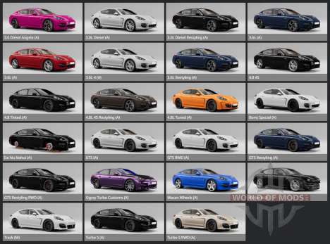 Porsche Panamera Turbo S (970) 2011 for BeamNG Drive