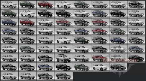 SsangYong Musso (FJ) 2002 for BeamNG Drive