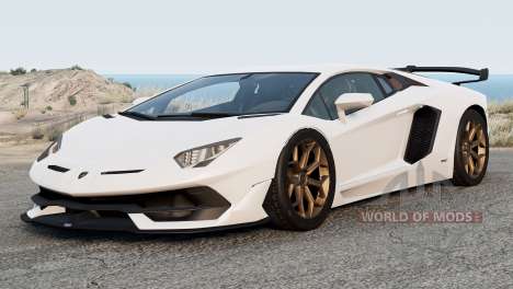 Lamborghini Aventador S 2021 for BeamNG Drive