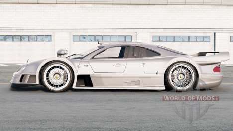 Mercedes-Benz CLK GTR AMG Coupe (C297) 1999 for BeamNG Drive