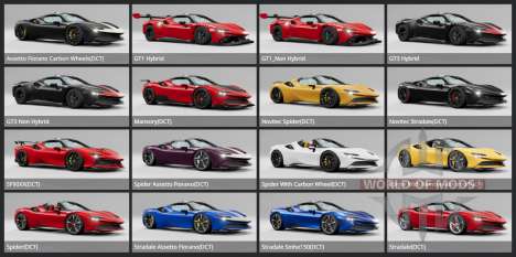 Ferrari SF90 XX Stradale (Type F173) 2025 for BeamNG Drive