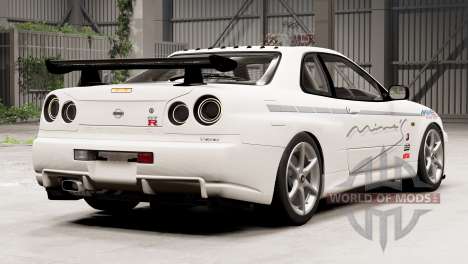 Mineᴵs GT-R N1 (R34) 2002 for BeamNG Drive