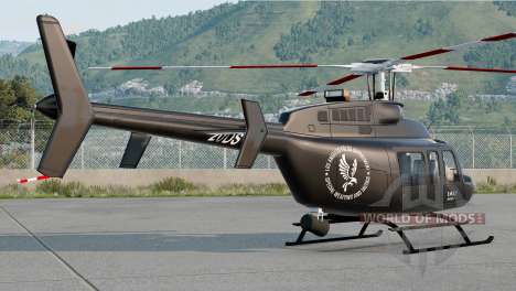 Bell 407 Helicopter for BeamNG Drive
