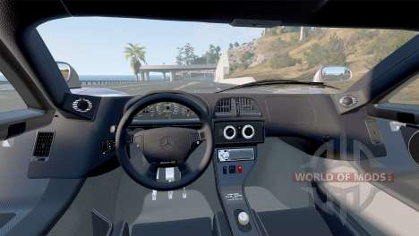 Mercedes-Benz CLK GTR AMG Coupe (C297) 1999 for BeamNG Drive