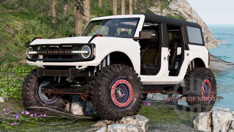 Ford Bronco 4-Door Wildtrak 2021 for BeamNG Drive
