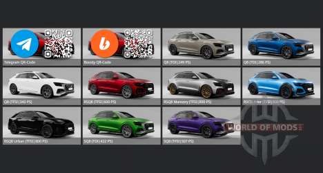 Audi Q8 50 TDI quattro S line 2018 for BeamNG Drive