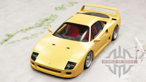 Ferrari F40 1987 for BeamNG Drive