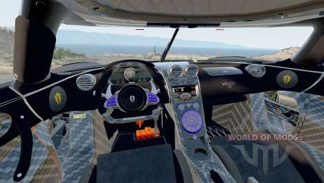 Koenigsegg Agera Final Edition Väder (7160) 2018 for BeamNG Drive