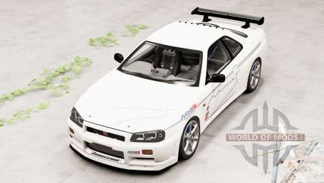 Mineᴵs GT-R N1 (R34) 2002 for BeamNG Drive