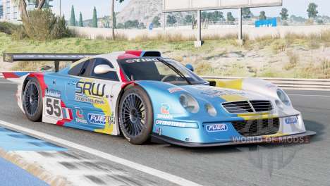 Mercedes-Benz CLK GTR AMG Coupe (C297) 1999 for BeamNG Drive