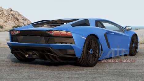 Lamborghini Aventador S 2021 for BeamNG Drive