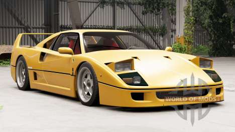 Ferrari F40 1987 for BeamNG Drive
