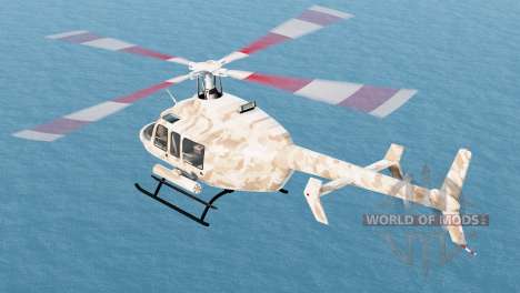 Bell 407 Helicopter for BeamNG Drive