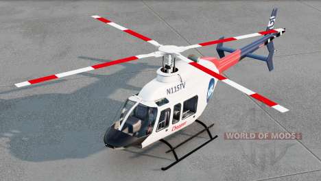 Bell 407 Helicopter for BeamNG Drive