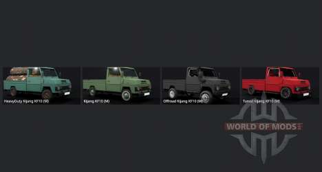 Toyota Kijang Pickup (KF10) 1977 for BeamNG Drive
