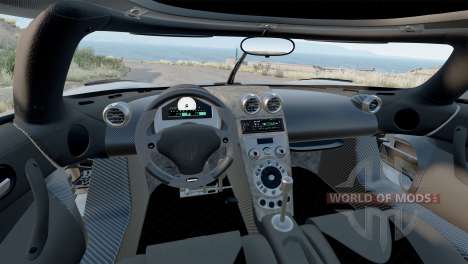 Koenigsegg CCXR Trevita (7071) 2009 for BeamNG Drive