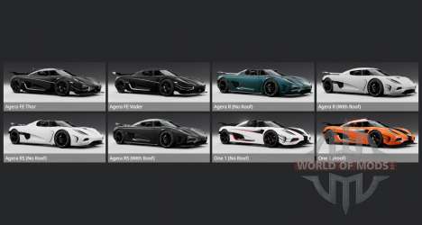Koenigsegg Agera Final Edition Väder (7160) 2018 for BeamNG Drive