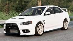 Mitsubishi Lancer Evolution X Final Edition (CZ4A) 2015 for BeamNG Drive