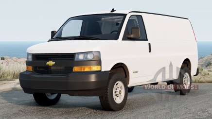 Chevrolet Express 3500 Extended Cargo Van (GMT610) 2022 for BeamNG Drive