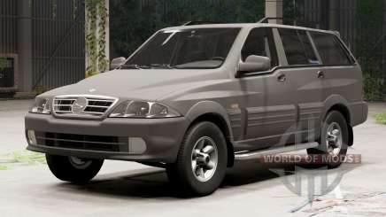 SsangYong Musso (FJ) 2002 for BeamNG Drive